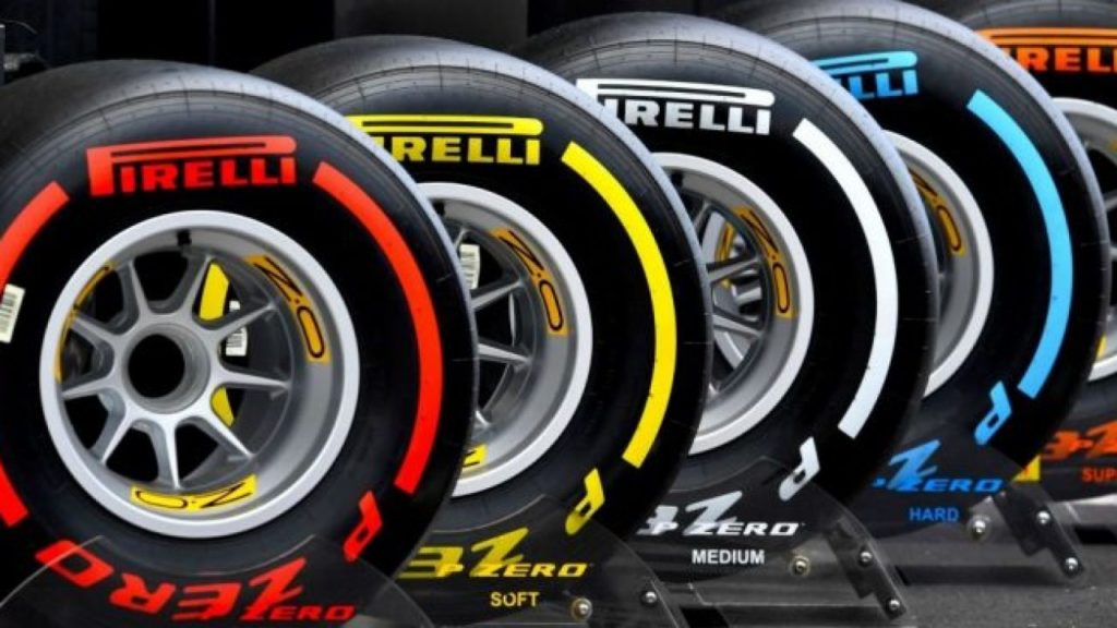 pirelli tyres multicolor